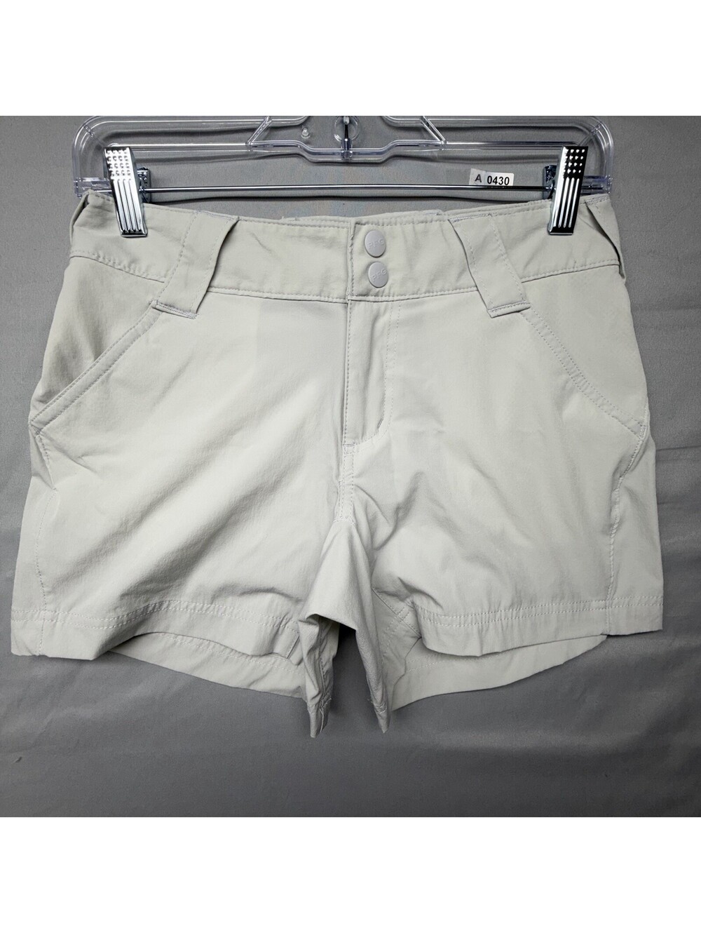 Columbia PFG Omni-Shade Coral Point Nylon Shorts Womens Size 2 4.5” Inseam